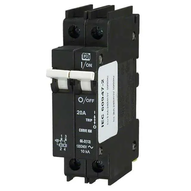 C20A2P-489 (CIR BRKR MAG-HYDR 20A 240VAC)