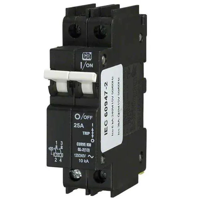 C25A2P-489 (CIR BRKR MAG-HYDR 25A 240VAC)