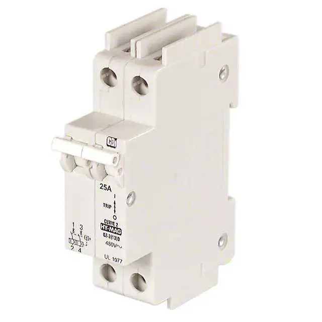 C25A2P (CIR BRKR MAG-HYDR 25A 480VAC)