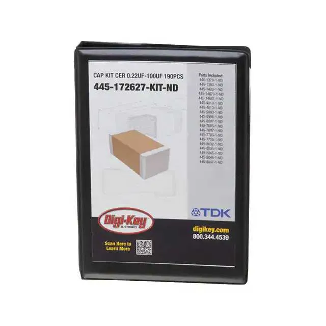 C31-HC01-E6-KIT (CAP KIT CER 0.22UF-100UF 190PCS)