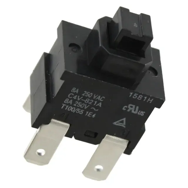 C4V-821A (SWITCH PUSHBUTTON DPST 8A 125V)
