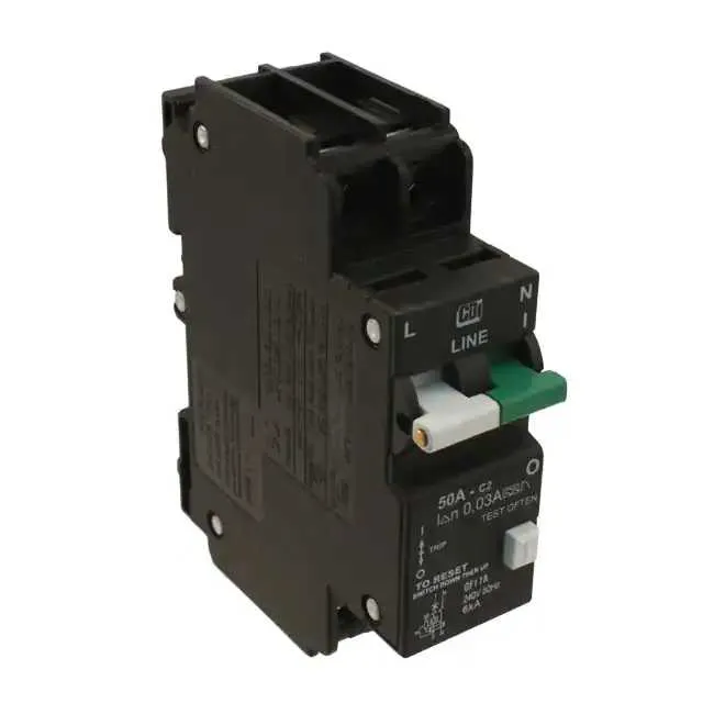 C50A2P-GFI (CIR BRKR MAG-HYDR 50A 240VAC)