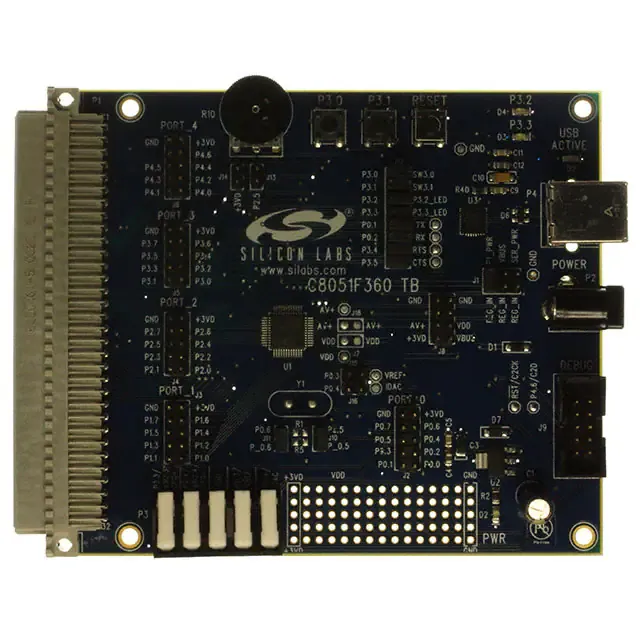 C8051F360-TB-K (BOARD TARGET/PROTO W/C8051F360)