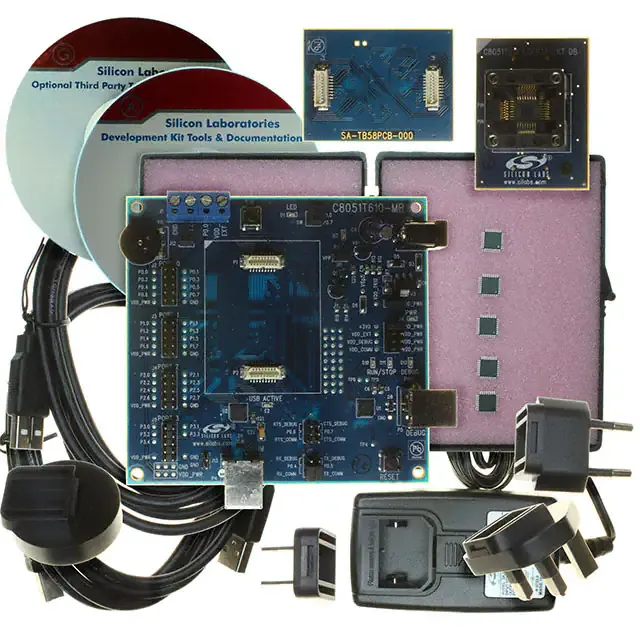 C8051T610DK (KIT DEV FOR C8051T61X MCU'S)