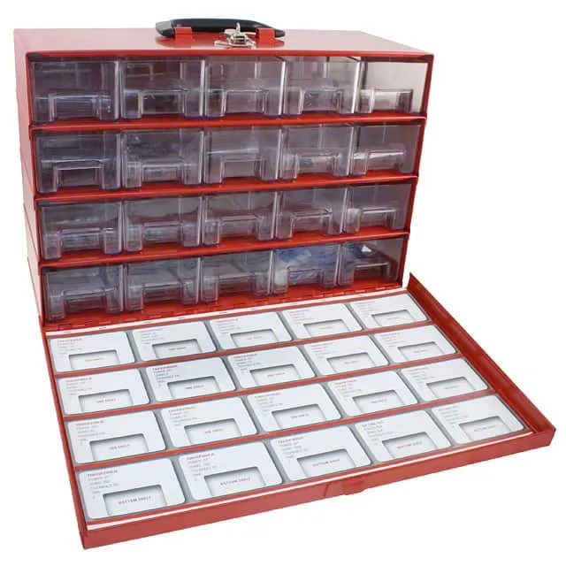 CAB-TDHHS (RESISTOR KIT 0.1-1K 35W 74PCS)