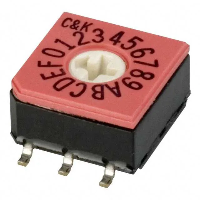 CD16RM0SBR (SWITCH ROTARY DIP HEX 0.40VA 20V)
