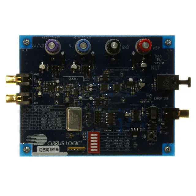 CDB5340 (BOARD EVAL FOR CS5340 STEREO ADC)