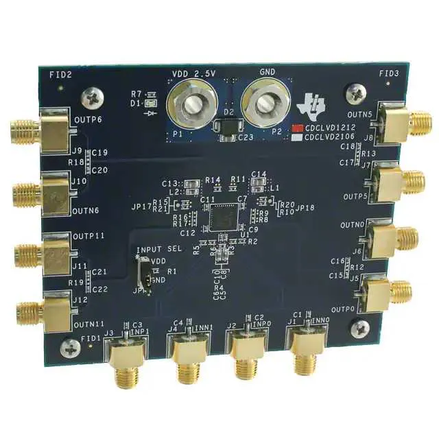 CDCLVD1212EVM (EVAL MODULE FOR CDCLVD1212)