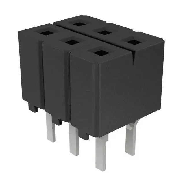 CES-103-01-S-D (CONN RCPT 6POS.100 DUAL GOLD")