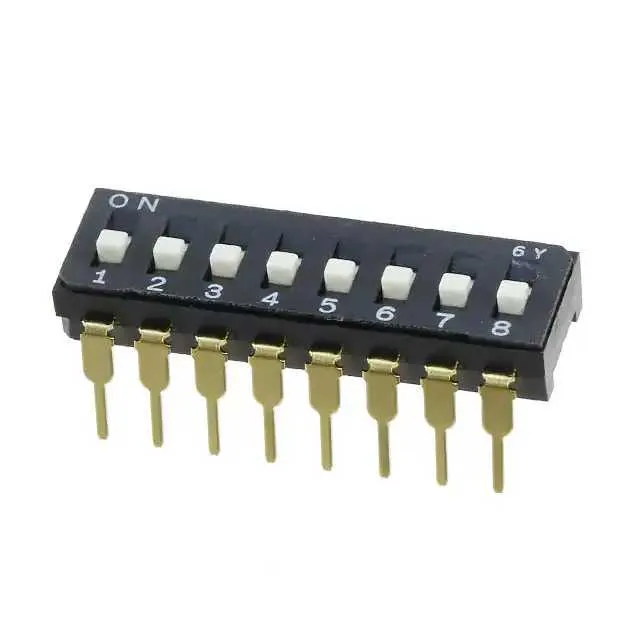 CFS-0802MC (SWITCH DIP SPST 100MA 6V)