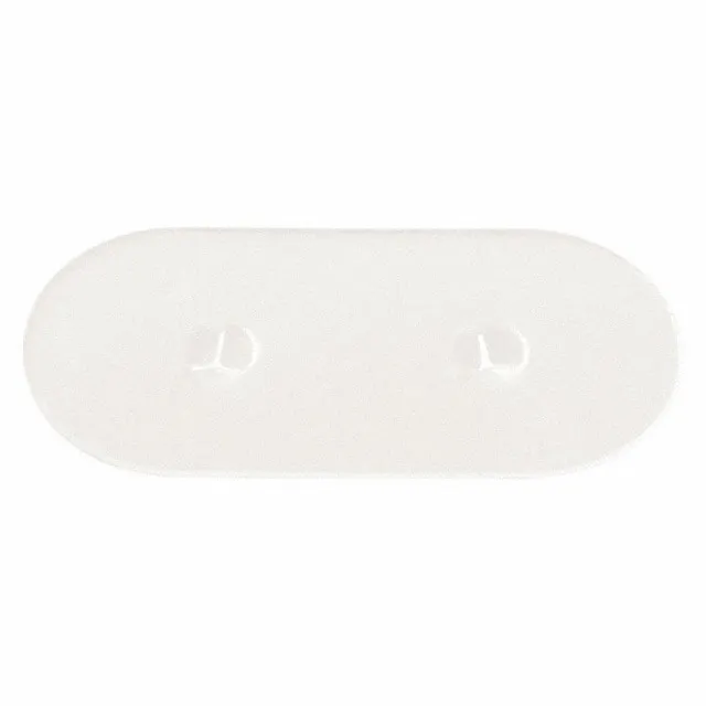 CI-148-028-SR (INSULATOR CRYSTAL 2HOLE CLEAR)