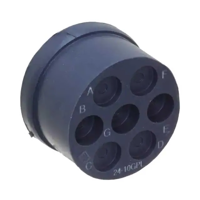 CIRP2410GPL (CONN GROMMET WIRE SEAL GRAY PIN)