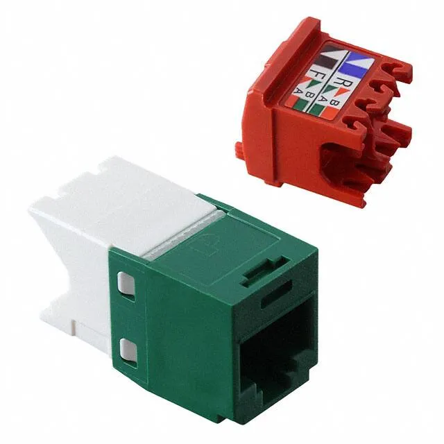 CJ5E88TGIG-24 (MINI-COM MODULE, CAT 5E, UTP, 8)