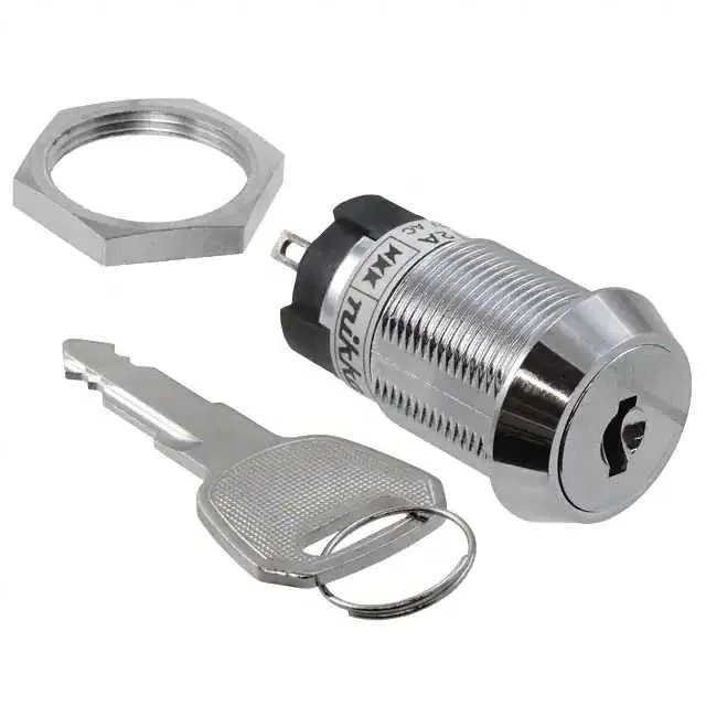 CKL12AFW01-016 (SWITCH KEYLOCK 2POS SPDT 3A 250V)
