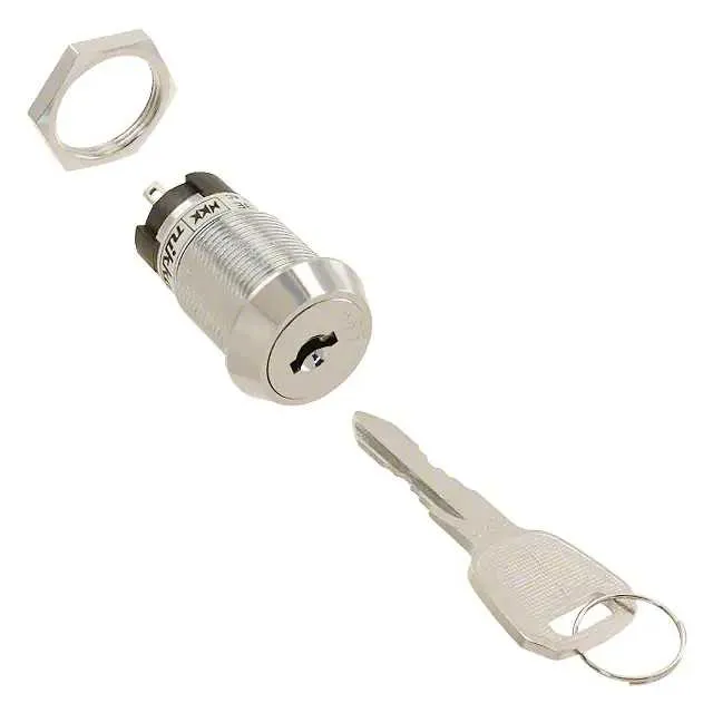 CKL13EFW01 (SWITCH KEYLOCK 3POS SPDT 3A 250V)