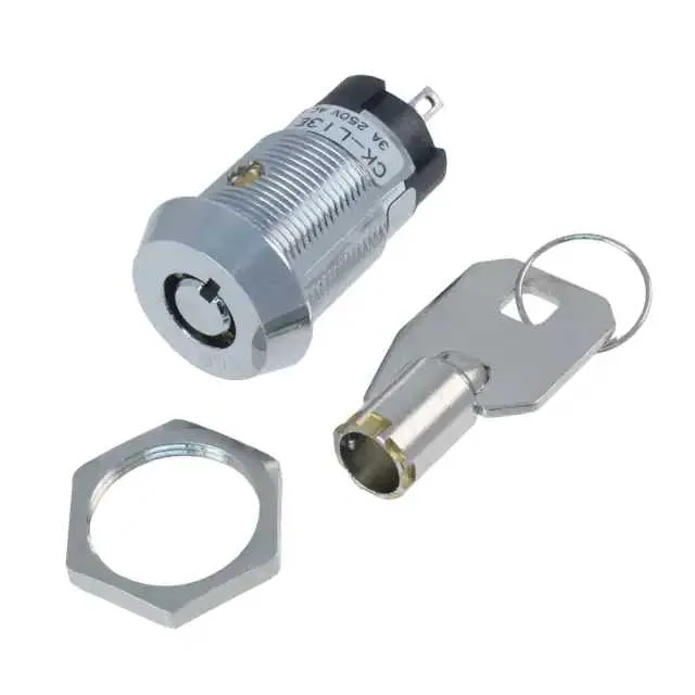 CKL13ETW01-003 (SWITCH KEYLOCK 3POS SPDT 3A 250V)