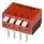 BPA04K (SWITCH SLIDE DIP SPST 100MA 5V)