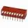 BPA09K (SWITCH SLIDE DIP SPST 100MA 5V)