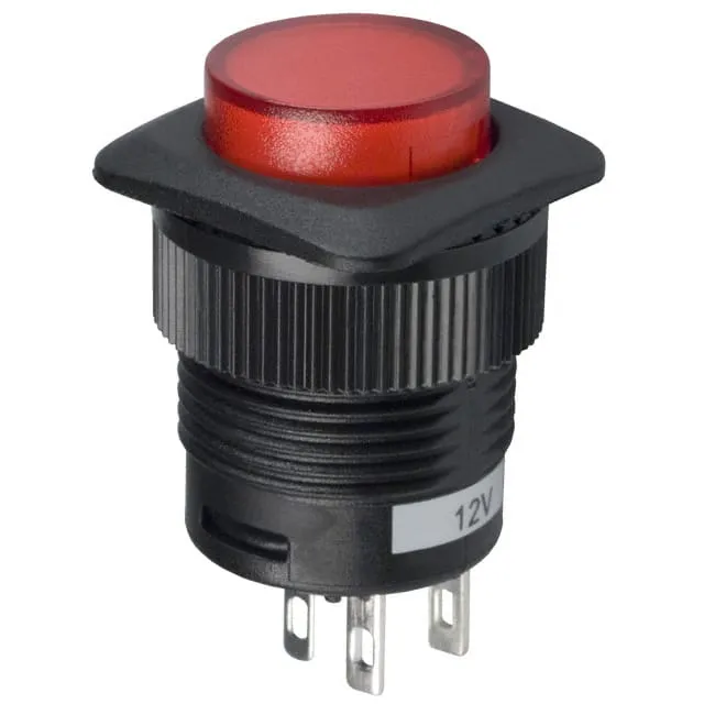 CLS-PC11A125S01R (SWITCH PUSHBUTTON SPST 3A 125V)