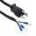 CNC-99-18 (POWER CORD WITH FORK TERM 1000MM)