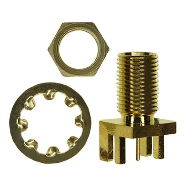 CONMCX003.031-L (CONN MCX RCPT STR 50OHM EDGE MNT)