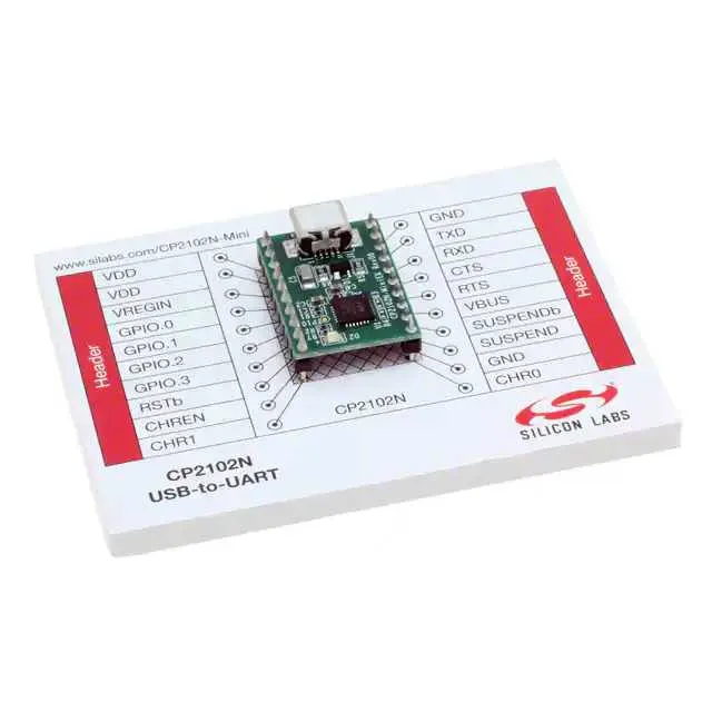 CP2102N-MINIEK (CP2102N USB TO UART MINI EVALUAT)
