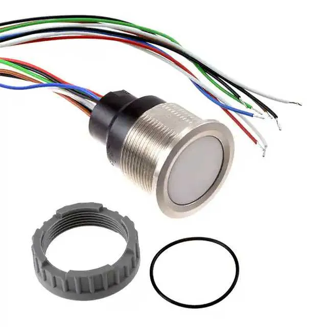 CPS22-LA00A10-SNCCWTWF-AIRGBVAR-W0000-S (SWITCH PUSHBUTTON SPST 100MA 42V)