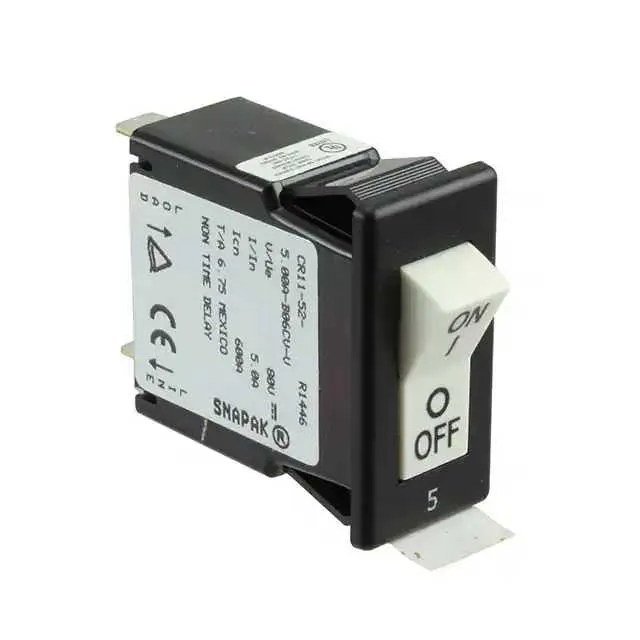 CR11-52-5.00A-B06CV-V (CIR BRKR MAG-HYDR 5A ROCKER)