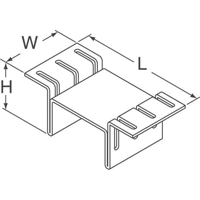 834100T00000 (HEATSINK STAMP 22.9X8X10.2MM)