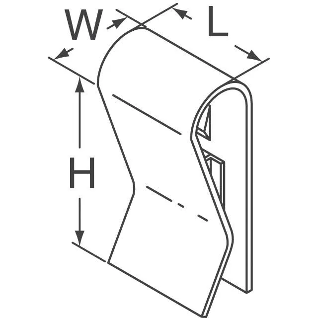 832202B00000 (HEATSINK STAMP 20X5X25MM)