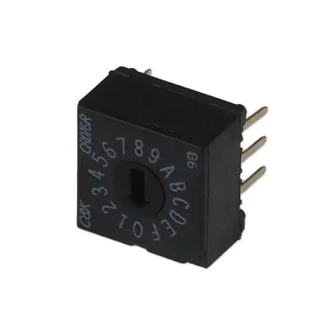 CRD16RM0CB (SWITCH ROTARY DIP HEX 0.40VA 20V)