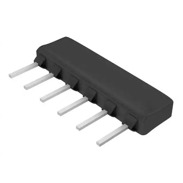 CSC06A01270RGPA (RES ARRAY 5 RES 270 OHM 6SIP)