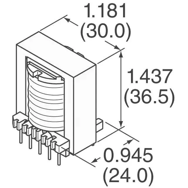 CTX16-15954 (FIXED IND 1MH 3.1A 212 MOHM TH)