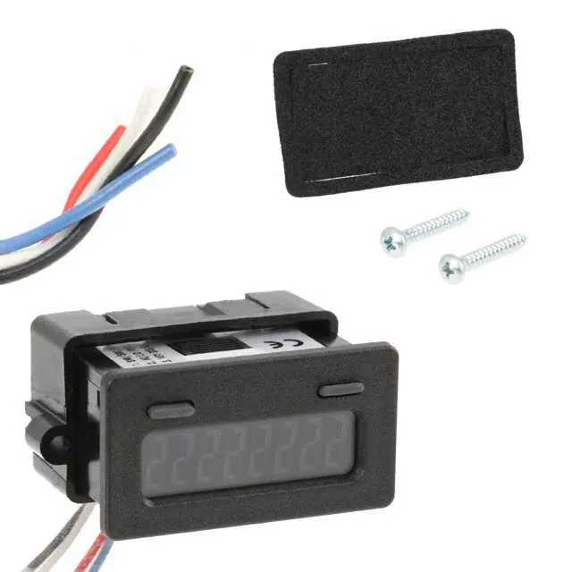 CUB7TCR0 (COUNTER LCD 8 CHAR PANEL MOUNT)