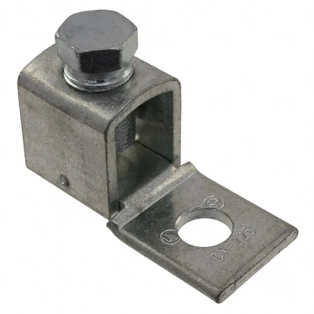 CX225-38T-QY (CONN TERM RECT LUG 1/0-2AWG #3/8)