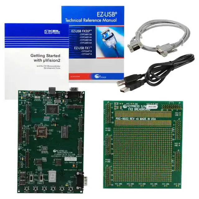 CY3674 (KIT USB FX1 DEVELOPMENT BOARD)