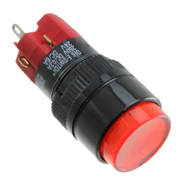 D16EER11GREDRED (SWITCH PUSHBUTTON SPDT 8A 125V)