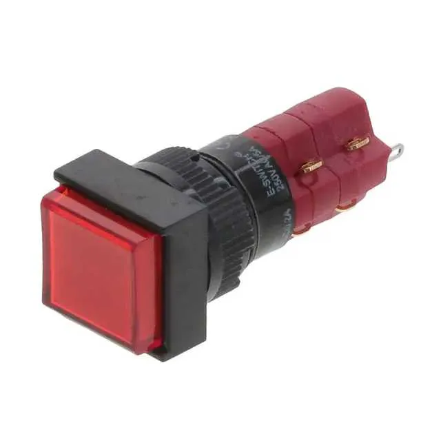 D16EES12MRED (SWITCH PUSHBUTTON DPDT 8A 125V)