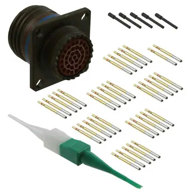 D38999/20WD35SN (CONN RCPT FMALE 37POS GOLD CRIMP)