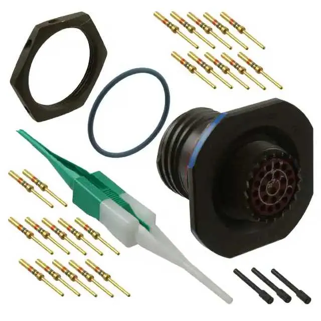 D38999/24WC35PN (CONN RCPT MALE 22POS GOLD CRIMP)