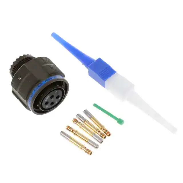 D38999/26WC4SN (CONN PLUG FMALE 4POS GOLD CRIMP)