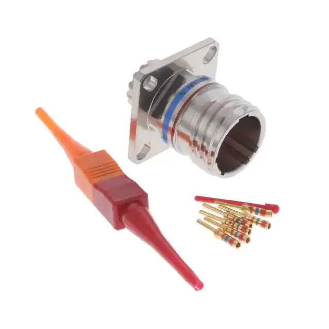 D38999/20FB5PN (CONN RCPT MALE 5POS GOLD CRIMP)