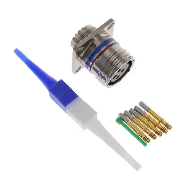 D38999/20FC4SN (CONN RCPT FMALE 4POS GOLD CRIMP)