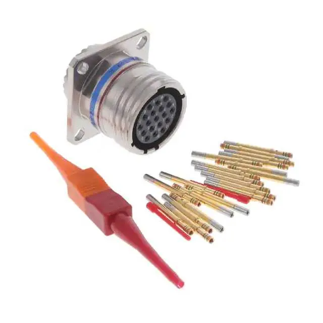 D38999/20FD19SA (CONN RCPT FMALE 19POS GOLD CRIMP)