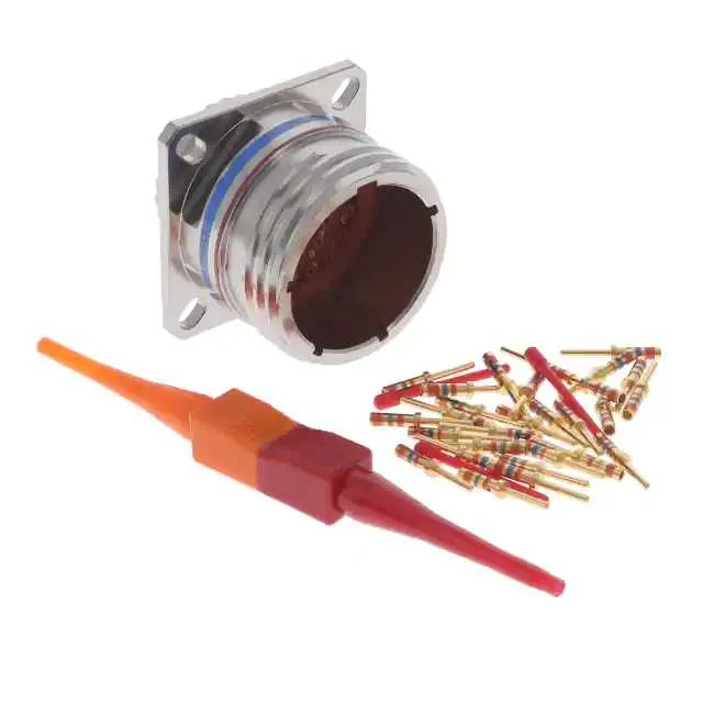 D38999/20FE26PN (CONN RCPT MALE 26POS GOLD CRIMP)