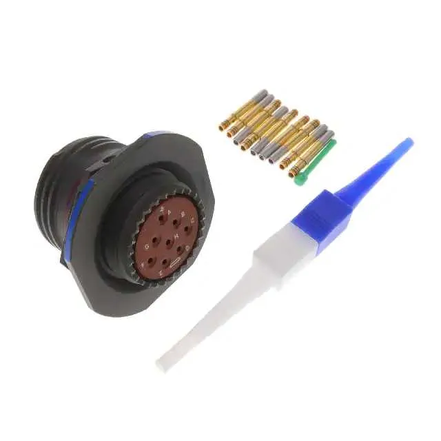 D38999/24WE8SN (CONN RCPT FMALE 8POS GOLD CRIMP)