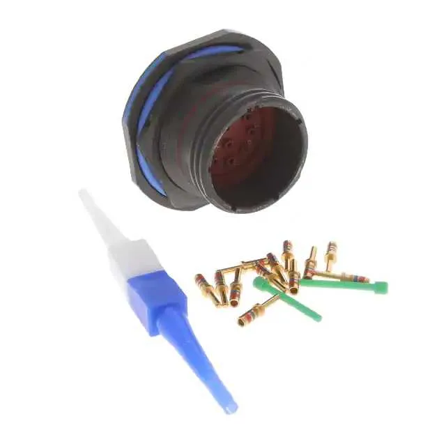 D38999/24WF11PN (CONN RCPT MALE 11POS GOLD CRIMP)