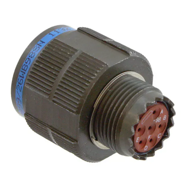 D38999/26WB98SNLC (CONN PLUG HSG FMALE 6POS INLINE)