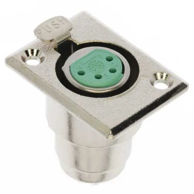 D4F (CONN PLUG FMALE XLR 4POS SOLDER)