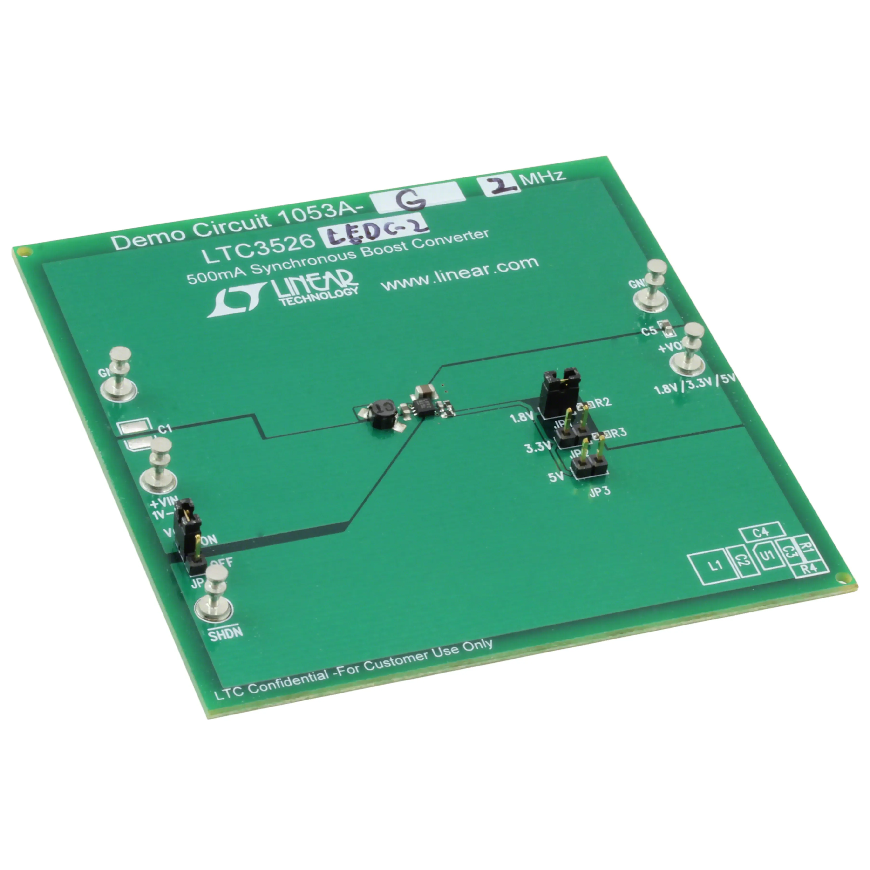 DC1053A-G (EVAL BOARD BOOST REG LTC3526L-2)